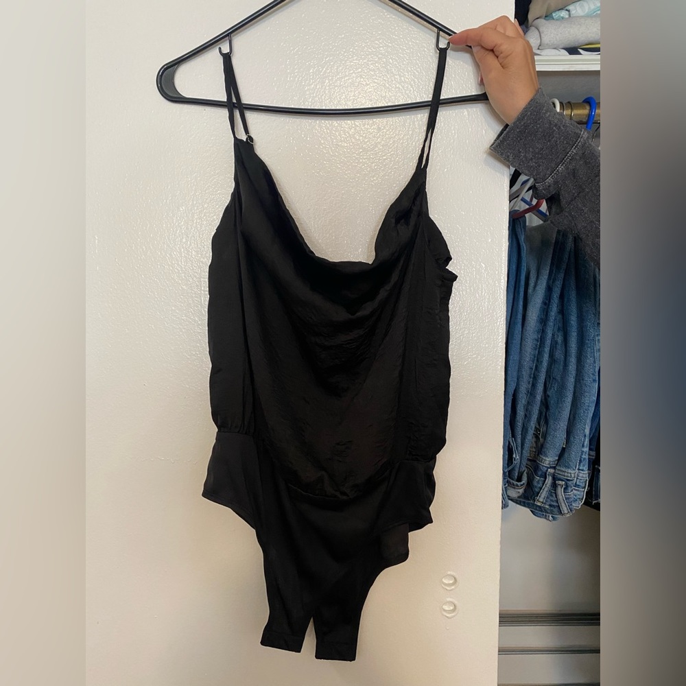 Sage the Label Black Starlight Bodysuit